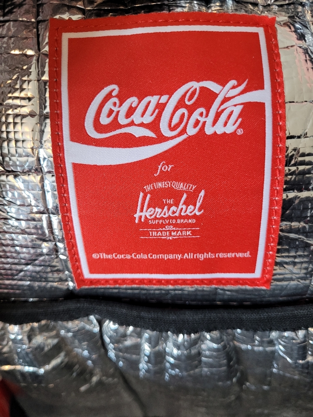 Herschel X Coca Cola Limited Edition Nova Mid-Volume Cooler Backpack, VGUC - Picture 11 of 11